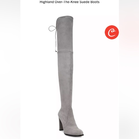Stuart Weitzman
Highland Over-The-Knee Suede Boots - Picture 6 of 14